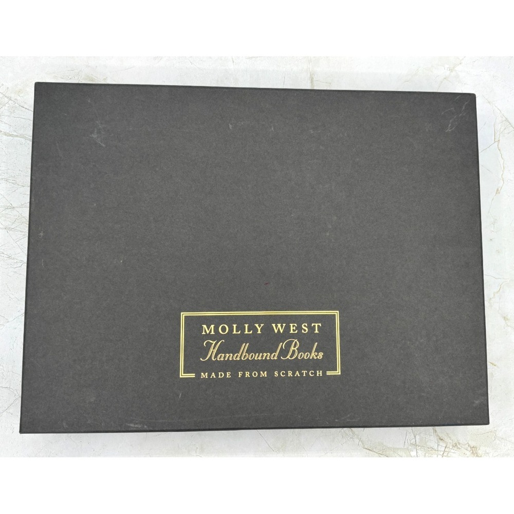 Molly West Hand Made Handbound Photo Book Made From‎ Scratch Album Journal NOB